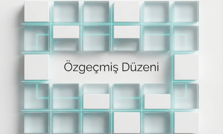 CV danışmanlığı ile hazırlanan profesyonel özgeçmiş düzeni