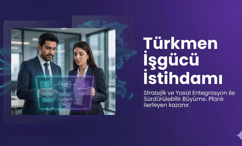 Türkmen işçi çalıştırmak isteyen işveren için üretim ve saha işgücü